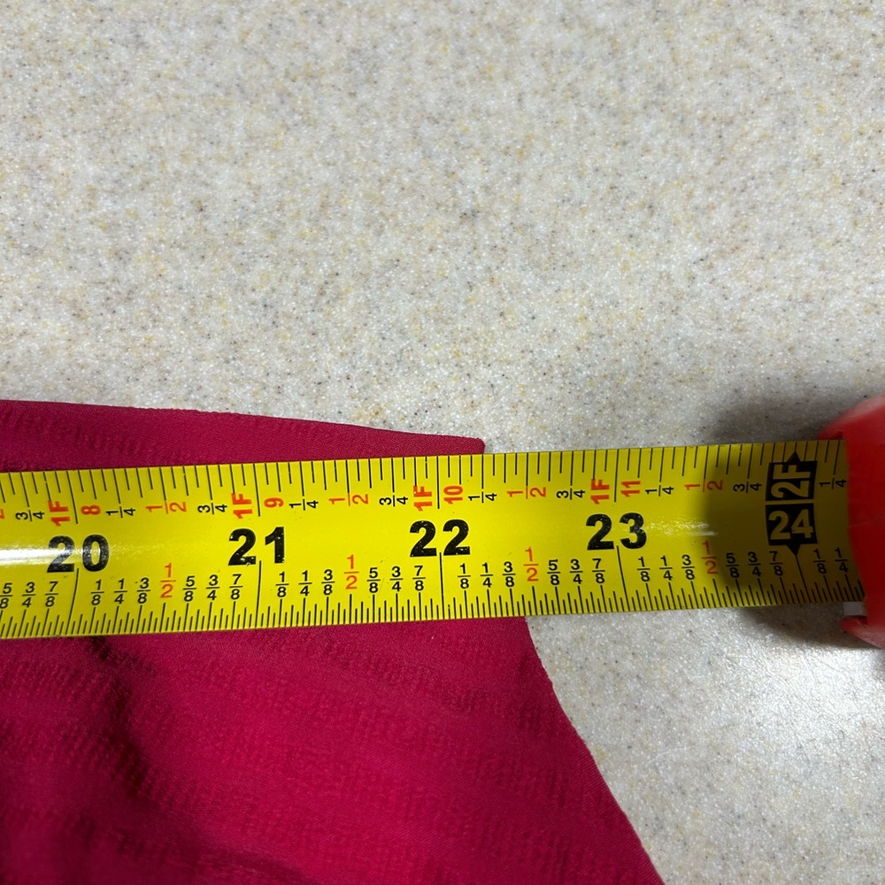 Title Nine Slaycation Wide Leg Cropped Pants Sz XS Color Hot Pink Beach 270902 - Picture 9 of 9